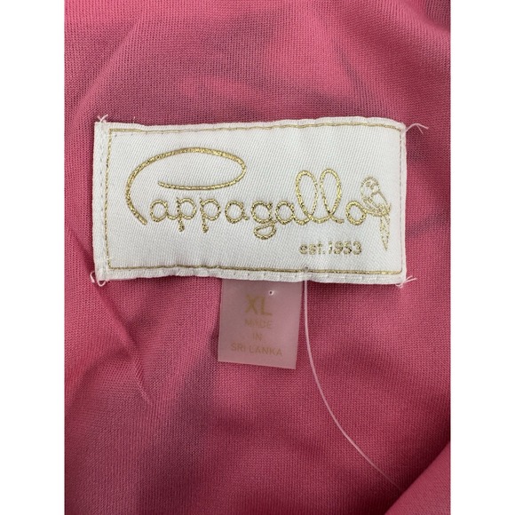 NWT Pappagallo Citrus Fruit Lemons Oranges‎ Jersey Dress Sundress Preppy XL $99 - Picture 9 of 13